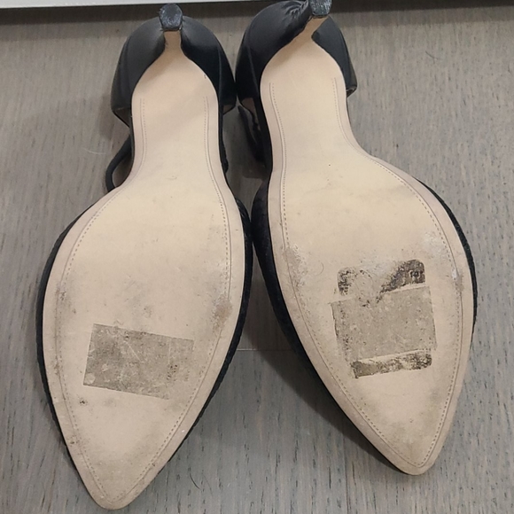 French Connection Catia black pumps sz 8 - Picture 4 of 4
